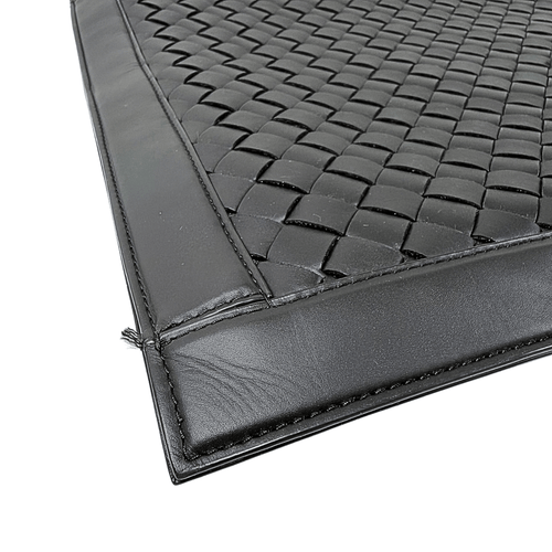 Bottega Veneta Intrecciato Leather Documents Zip Case