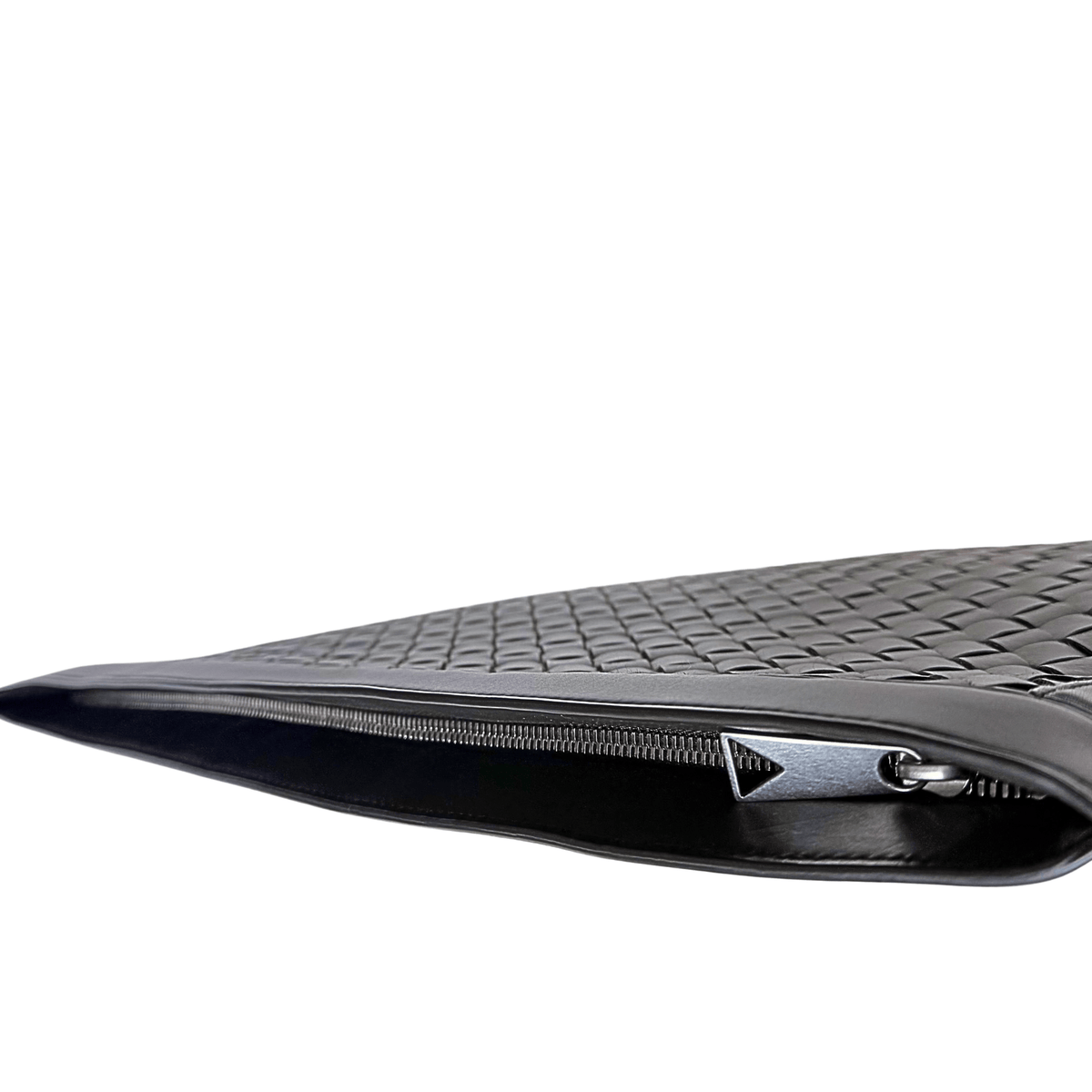 Bottega Veneta Intrecciato Leather Documents Zip Case