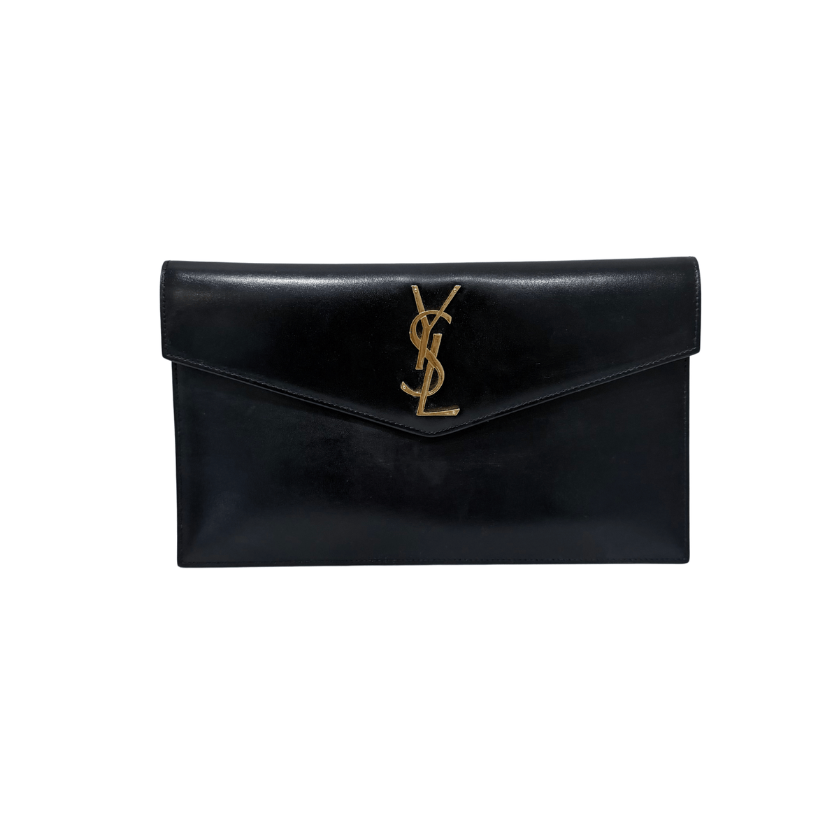 Saint Laurent Uptown Pouch Clutch Black