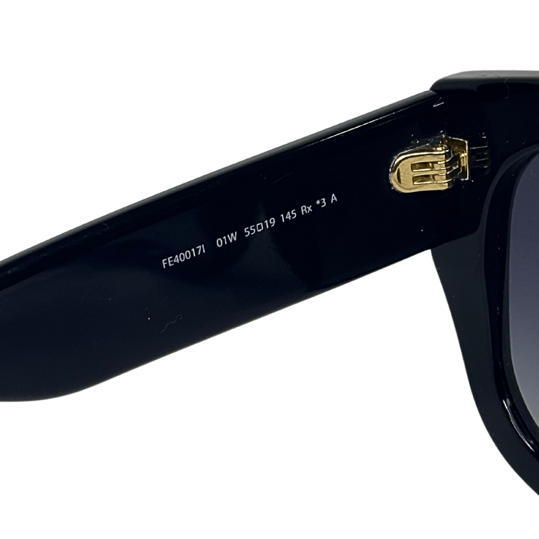 Fendi Black Geometric Sunglasses