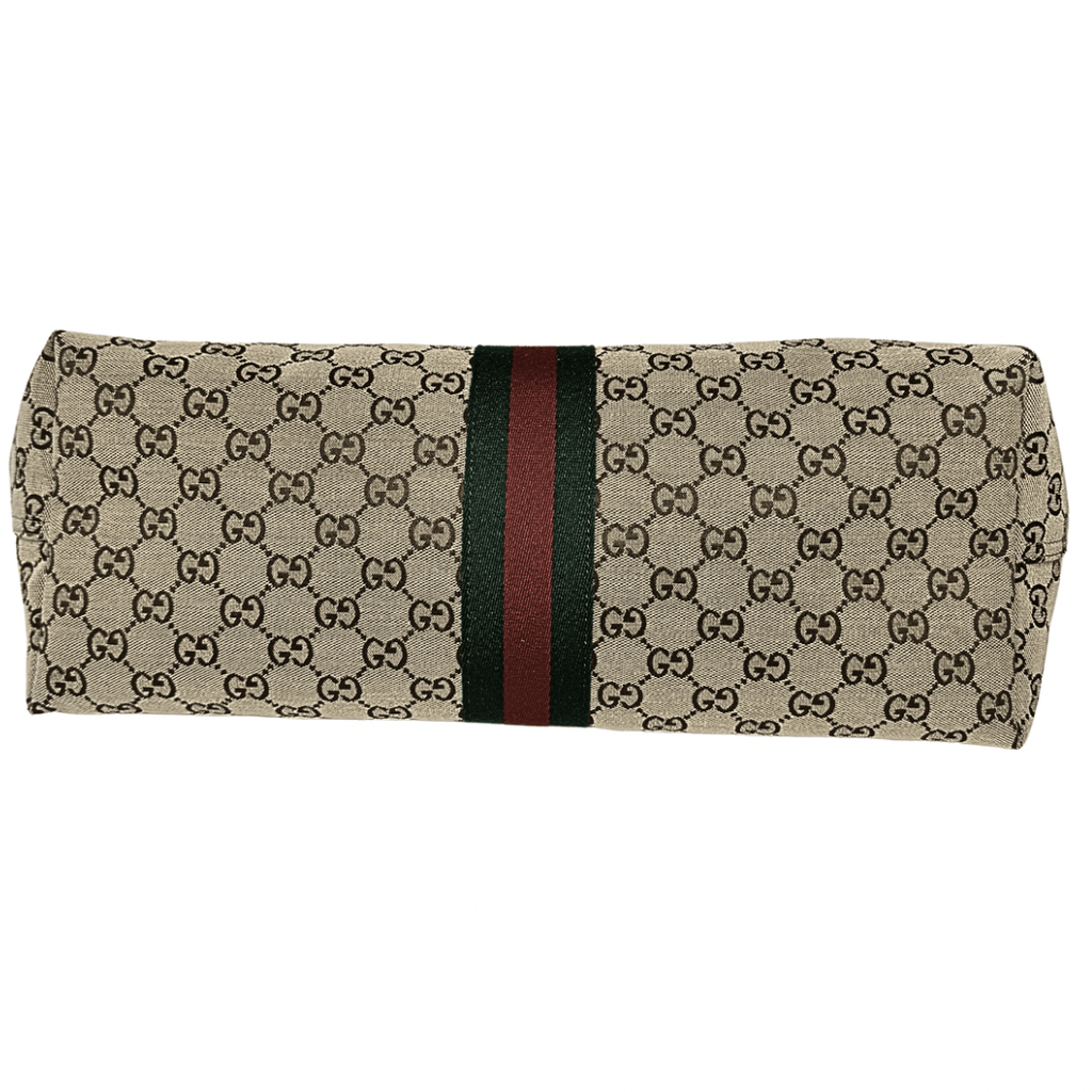 GG Monogram Web Large Giglio Tote