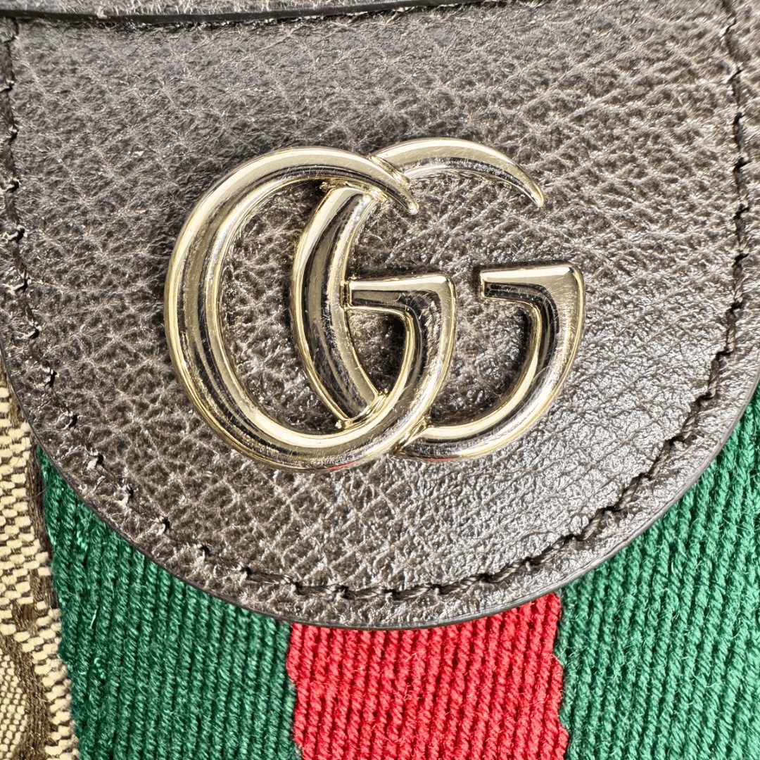 GG Monogram Web Large Giglio Tote