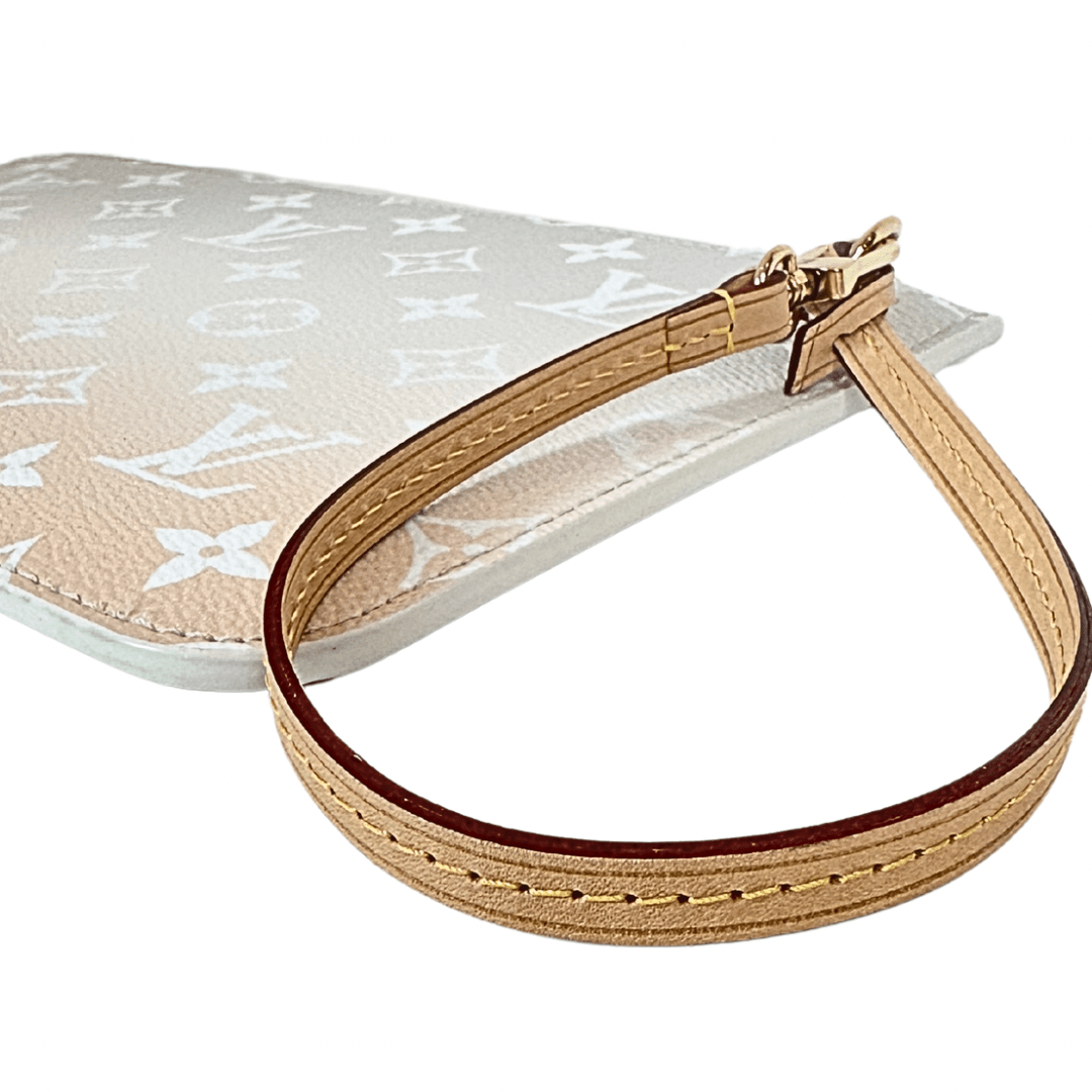 Louis Vuitton Giant Monogram By The Pool Neverfull MM and Pouch