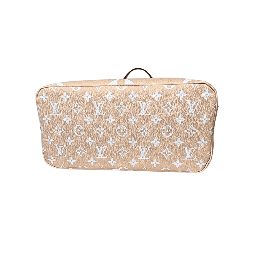 Louis Vuitton Giant Monogram By The Pool Neverfull MM and Pouch