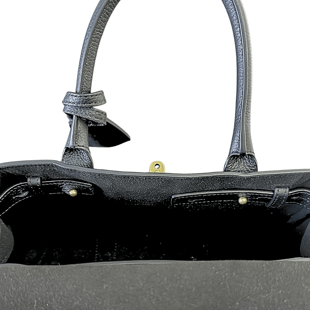 Mulberry Bayswater Black Satchel