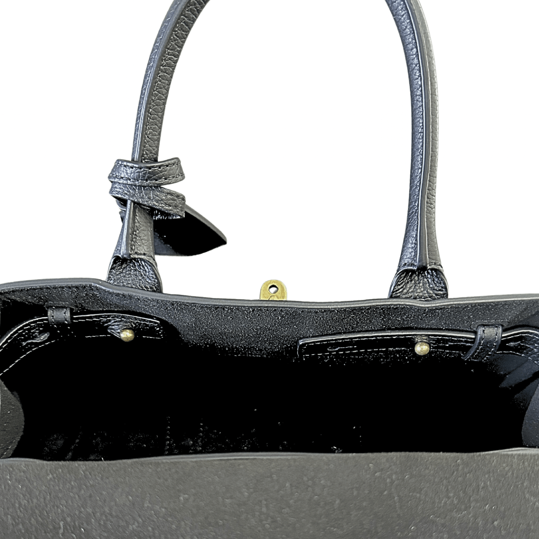 Mulberry Bayswater Black Satchel