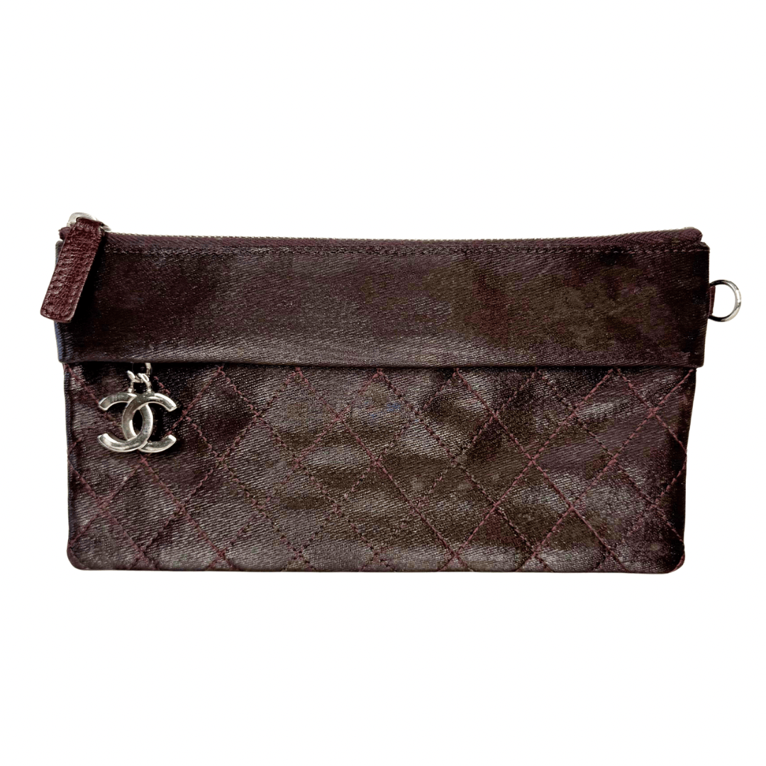 Chanel Quilted Paris-Biarritz Clutch
