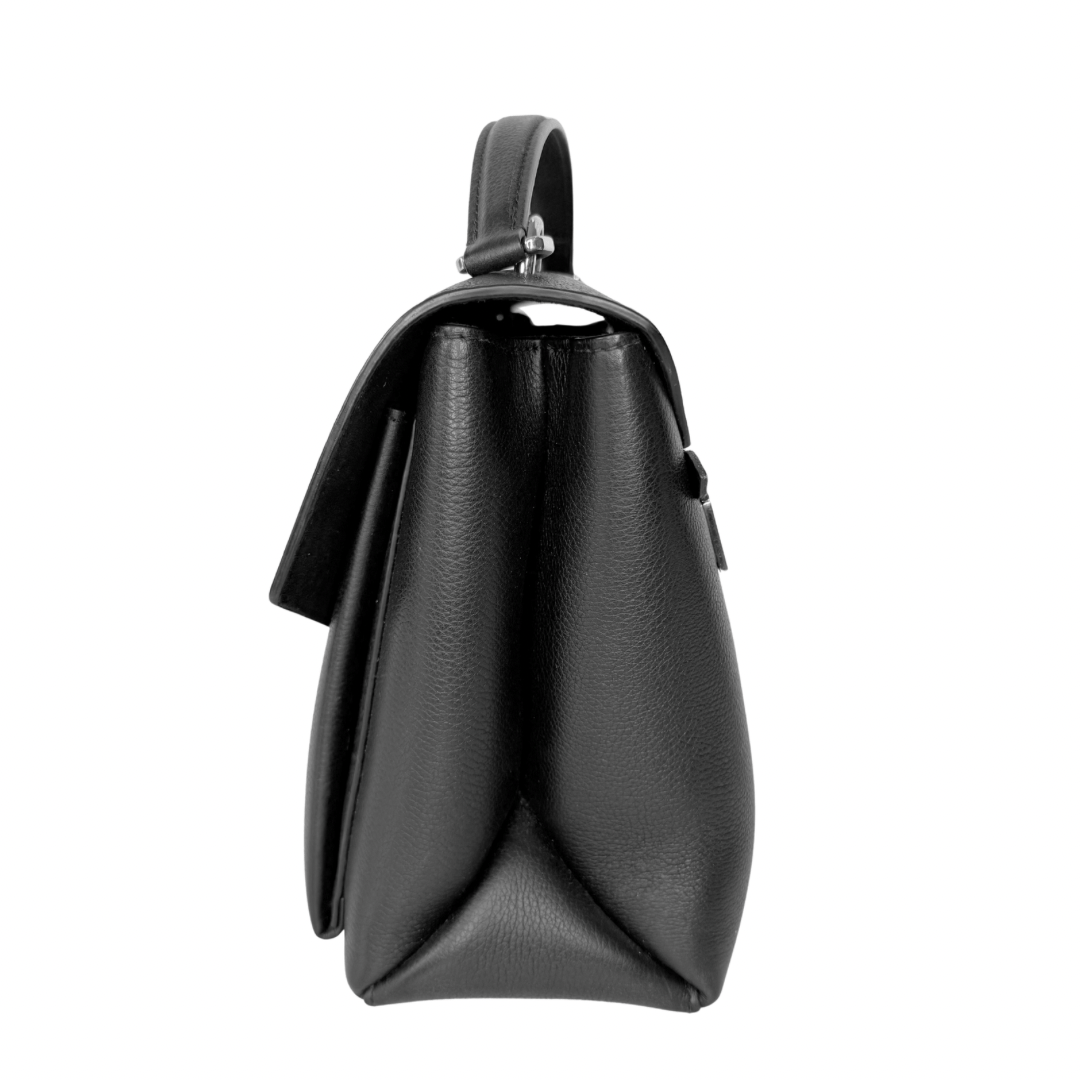 Louis Vuitton Black Leather Mylockme Bag