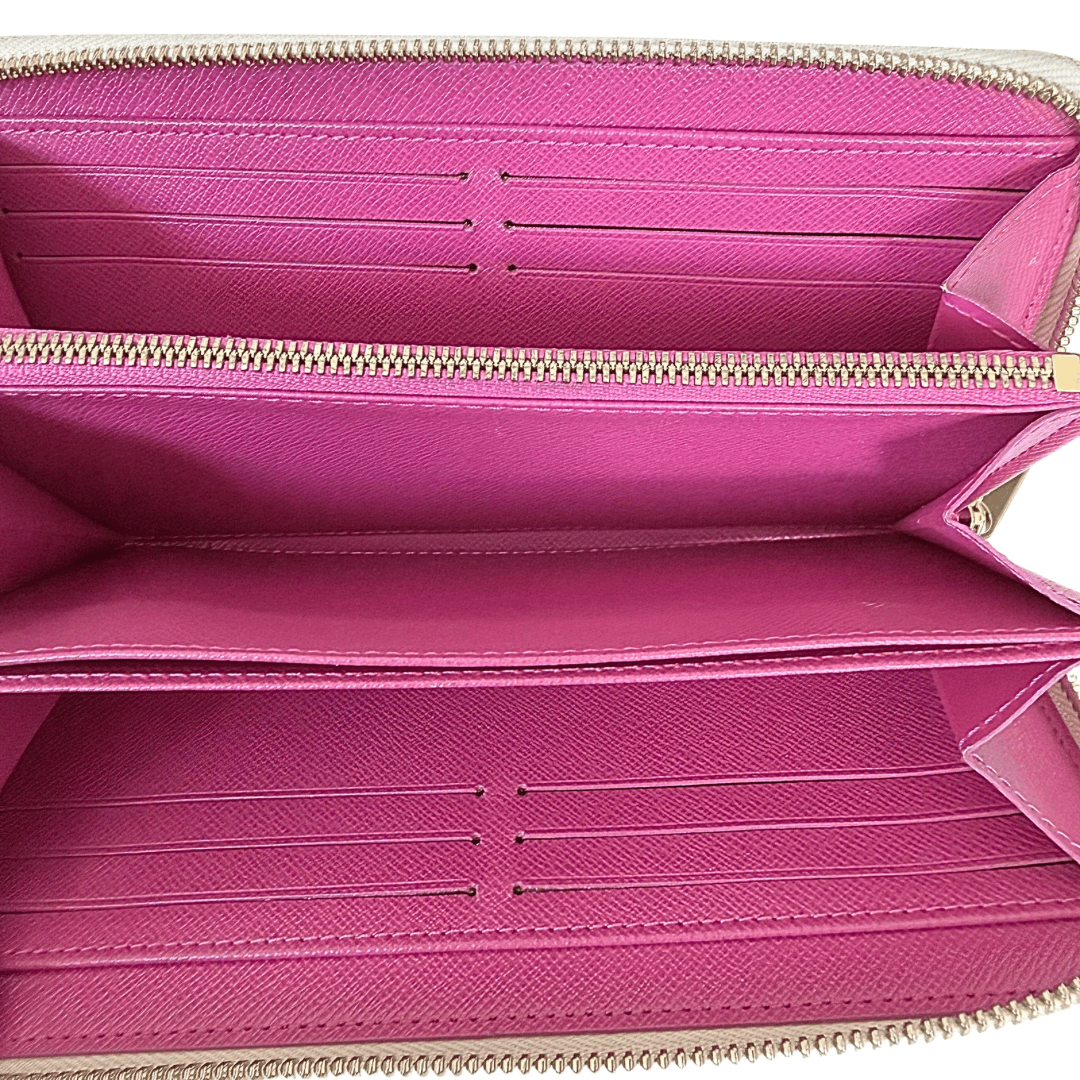 Louis Vuitton Damier Azur Studs Zippy Wallet