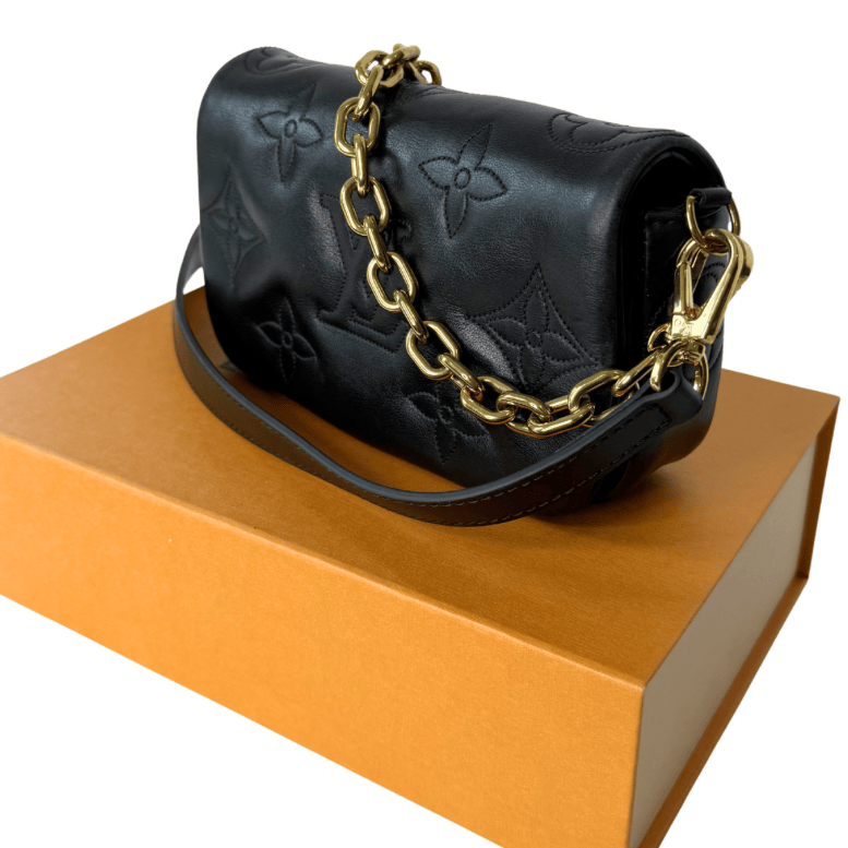 Louis Vuitton Monogram Bubblegram Wallet On Strap