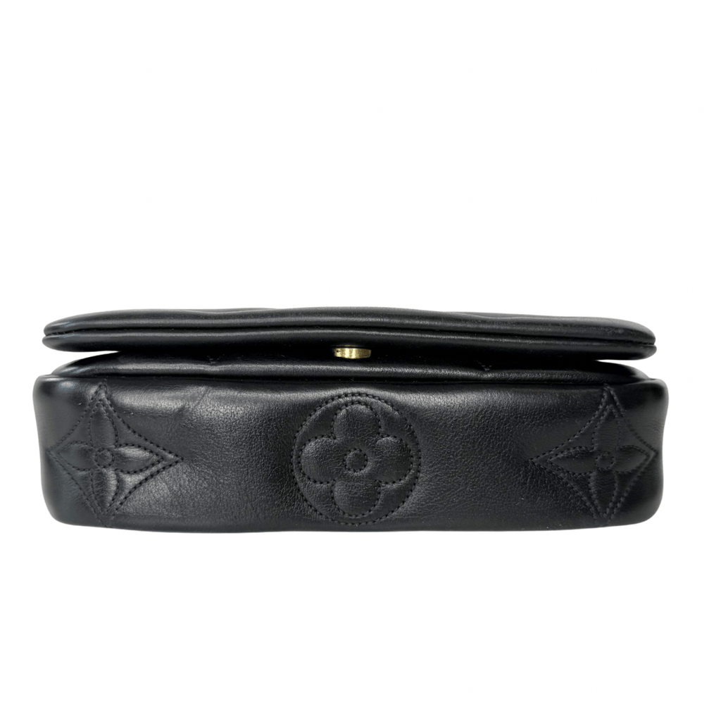 Louis Vuitton Monogram Bubblegram Wallet On Strap