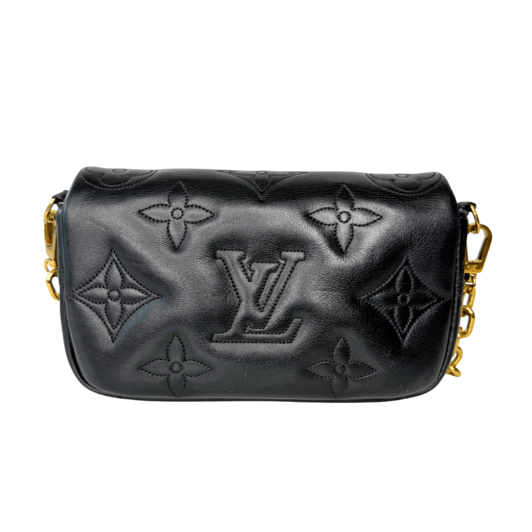 Louis Vuitton Monogram Bubblegram Wallet On Strap