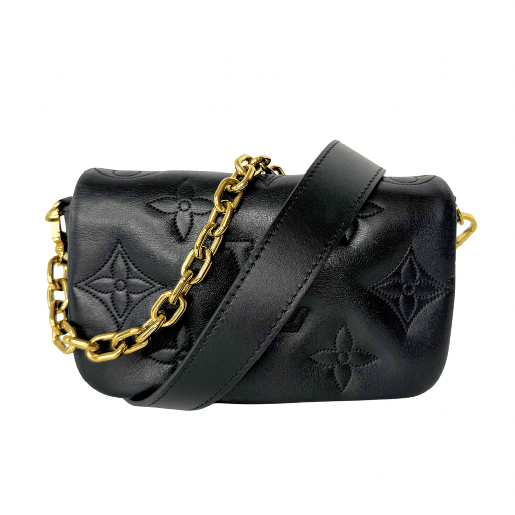 Louis Vuitton Monogram Bubblegram Wallet On Strap