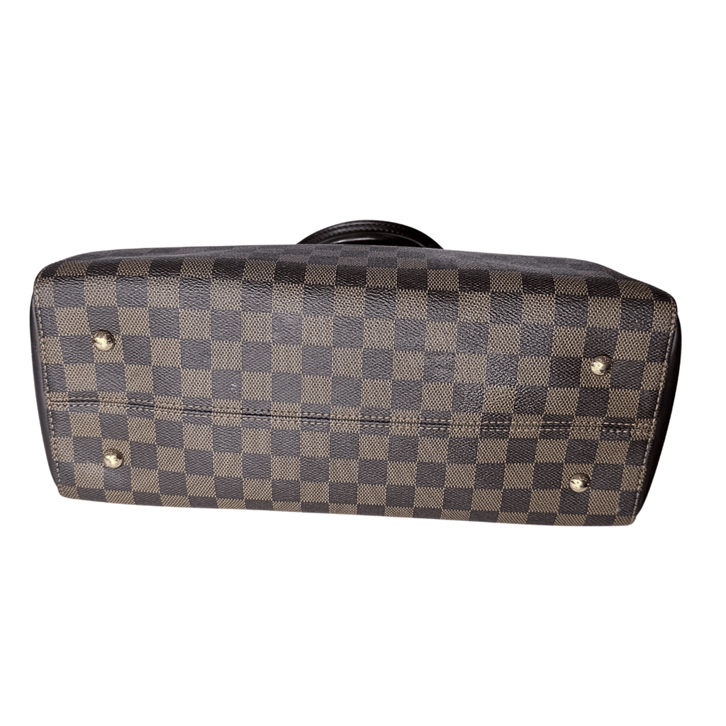 Louis Vuitton Damier Ebene Kensington Bowler Bag w/Strap