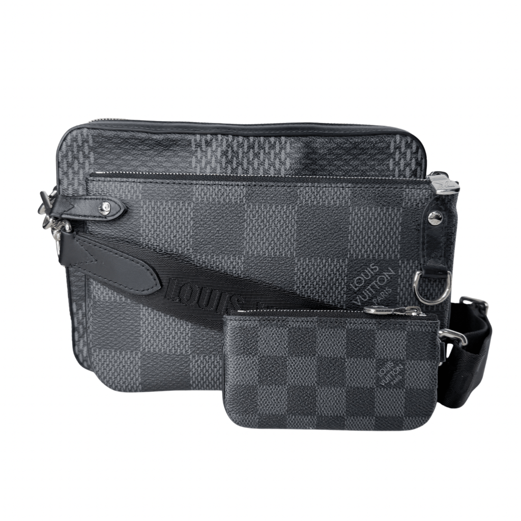 Louis Vuitton 3D Damier Graphite Trio Messenger Bag