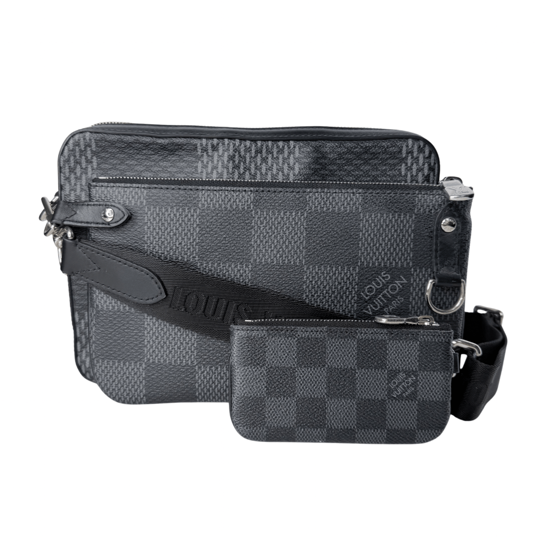 Louis Vuitton 3D Damier Graphite Trio Messenger Bag