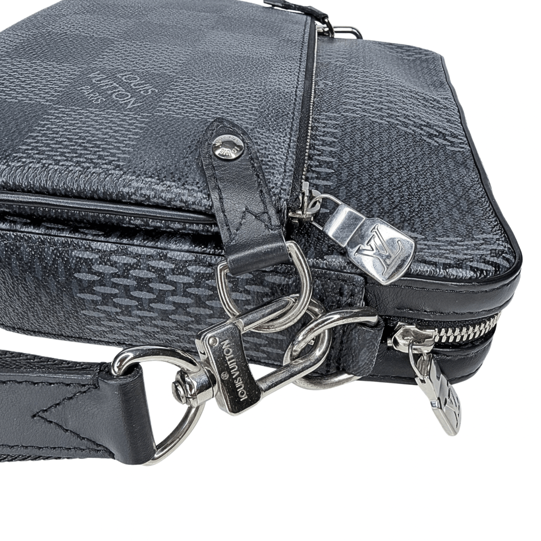 Louis Vuitton 3D Damier Graphite Trio Messenger Bag