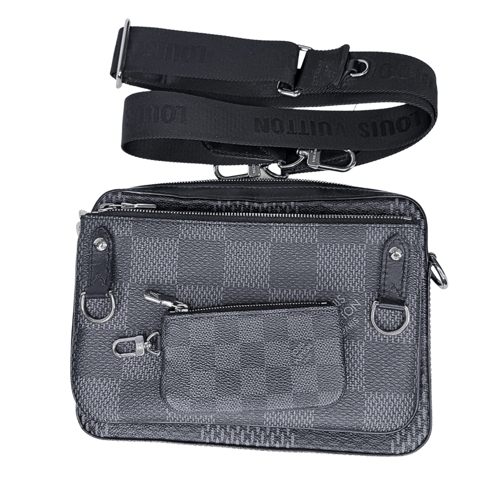 Louis Vuitton 3D Damier Graphite Trio Messenger Bag