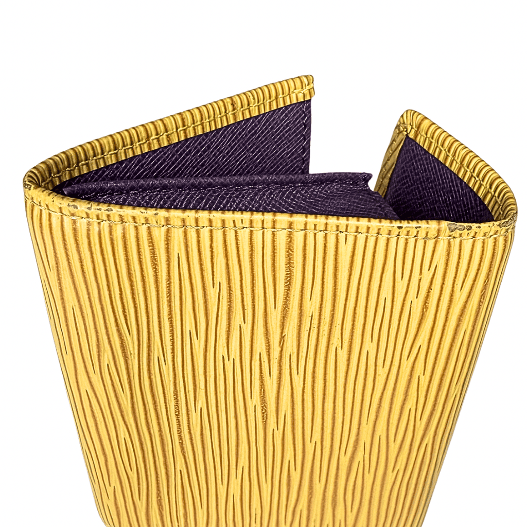Louis Vuitton Jaune Epi Leather Card Case
