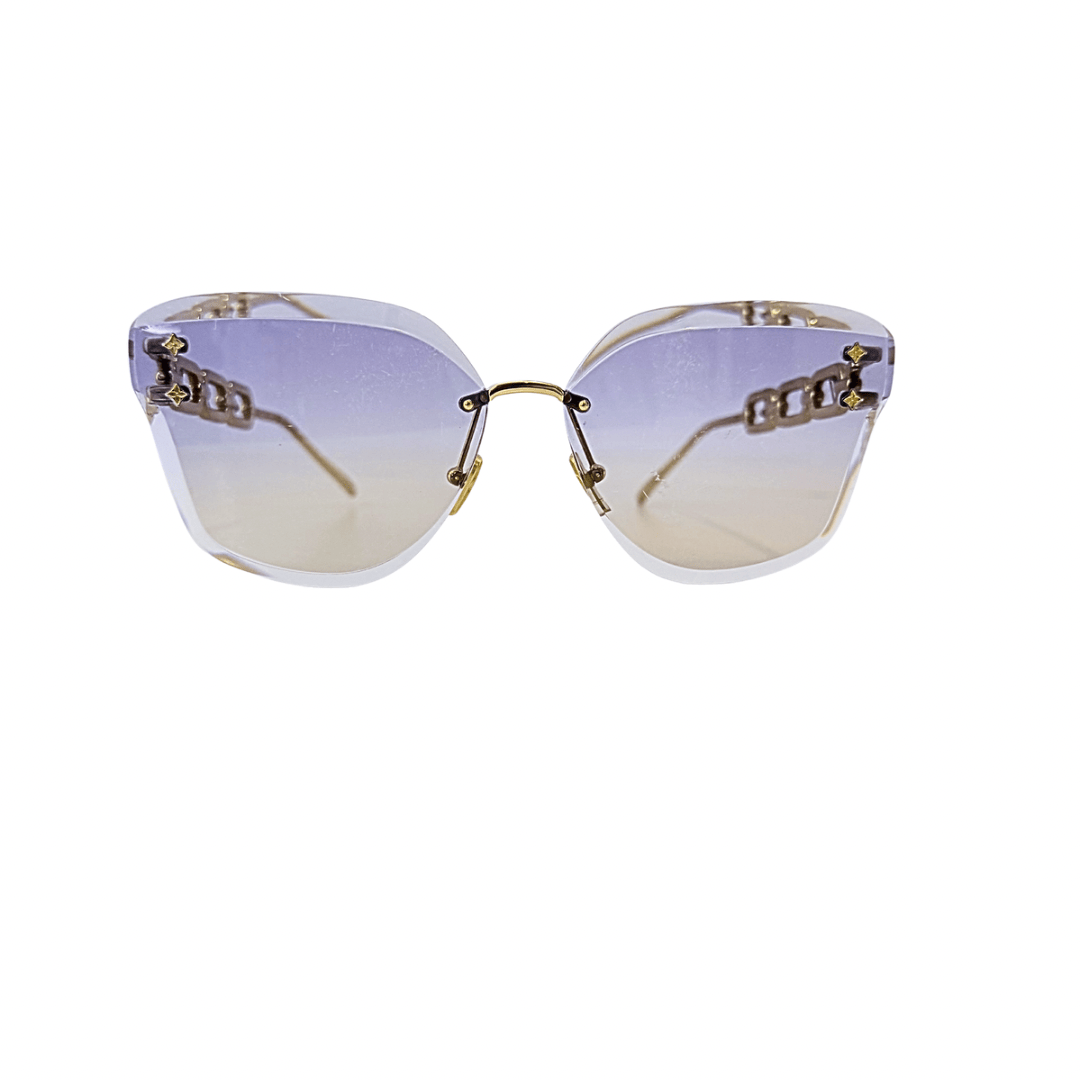 Louis Vuitton Jewel Cat Eye Gradient Sunglasses