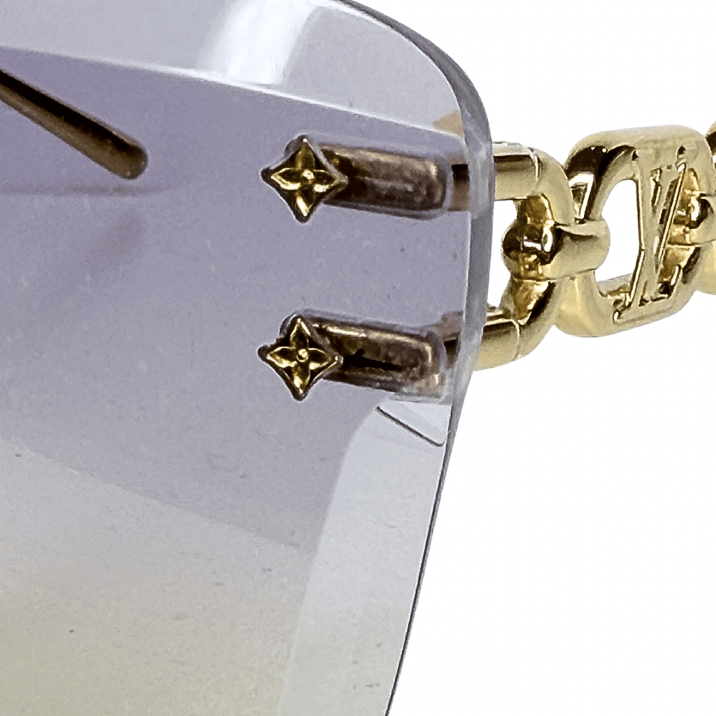Louis Vuitton Jewel Cat Eye Gradient Sunglasses