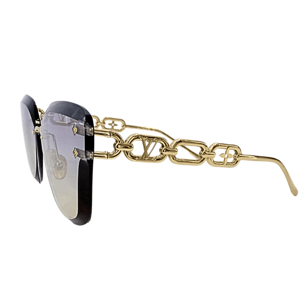 Louis Vuitton Jewel Cat Eye Gradient Sunglasses