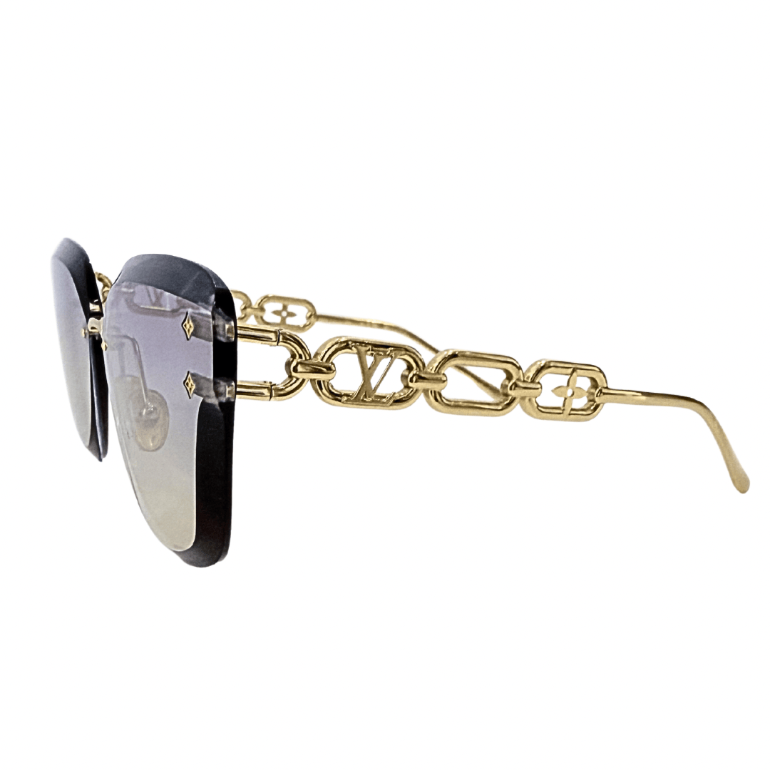 Louis Vuitton Jewel Cat Eye Gradient Sunglasses