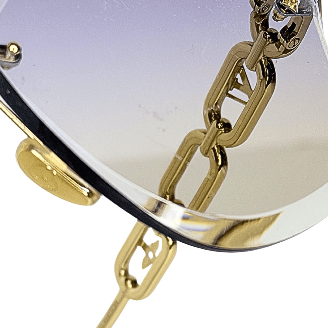 Louis Vuitton Jewel Cat Eye Gradient Sunglasses