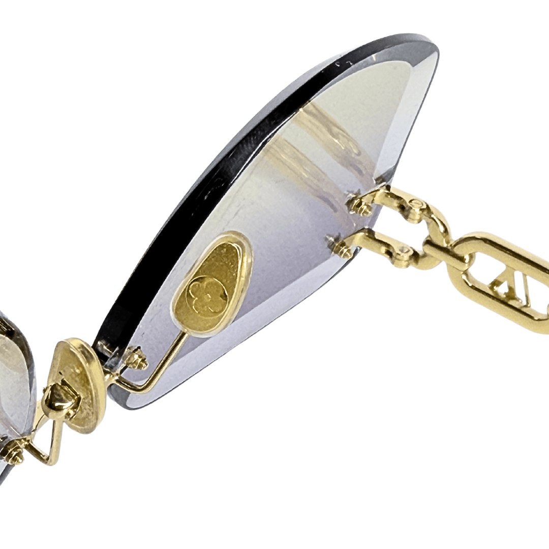 Louis Vuitton Jewel Cat Eye Gradient Sunglasses