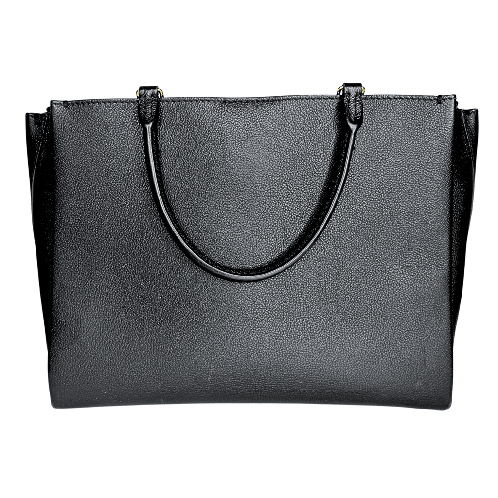 Louis Vuitton Black Leather LockMeTo Bag
