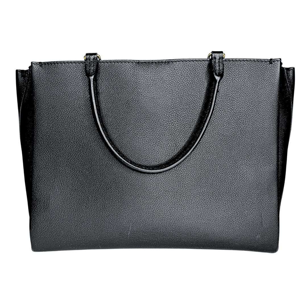 Louis Vuitton Black Leather LockMeTo Bag