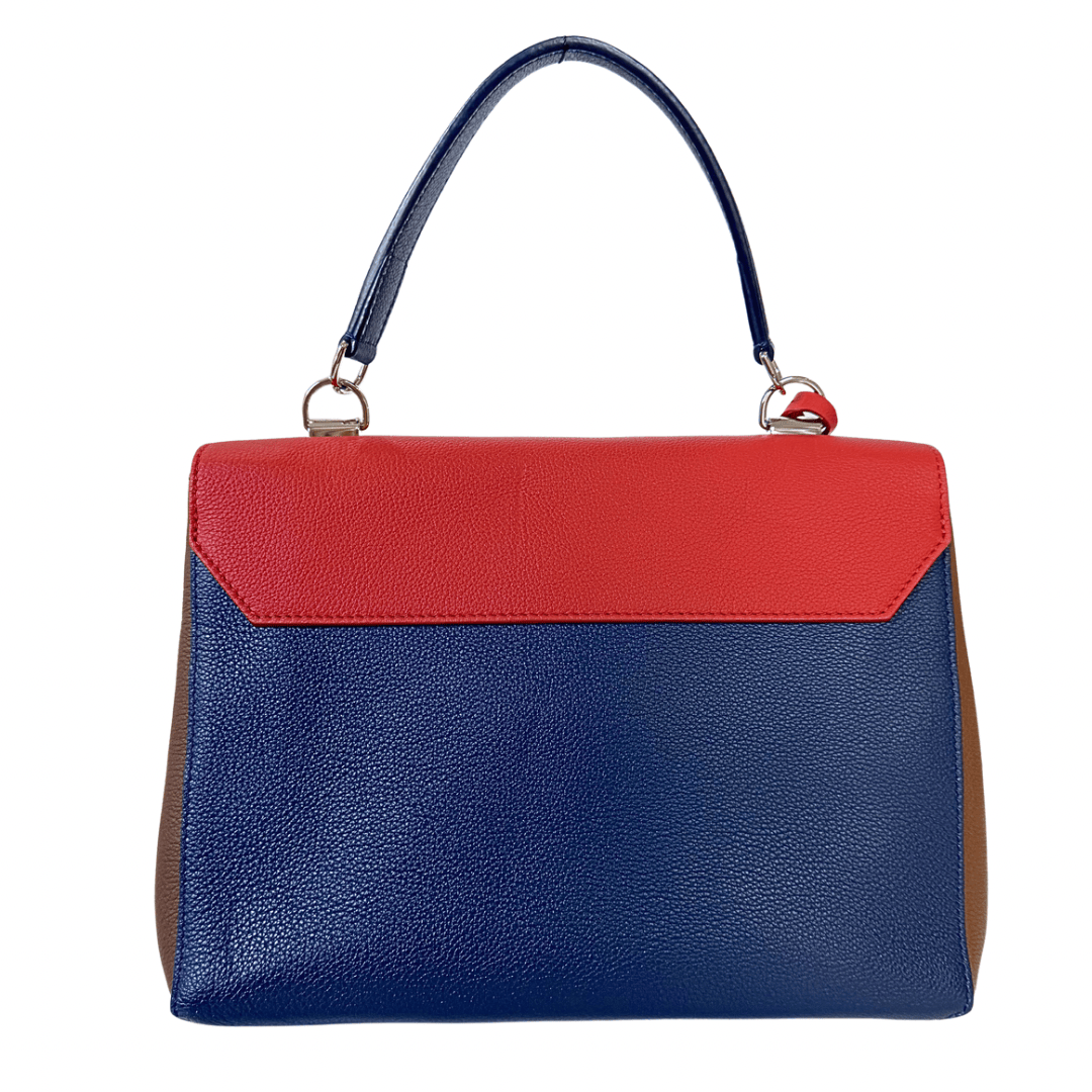 Louis Vuitton Multi Color Leather Lockme ll Crossbody