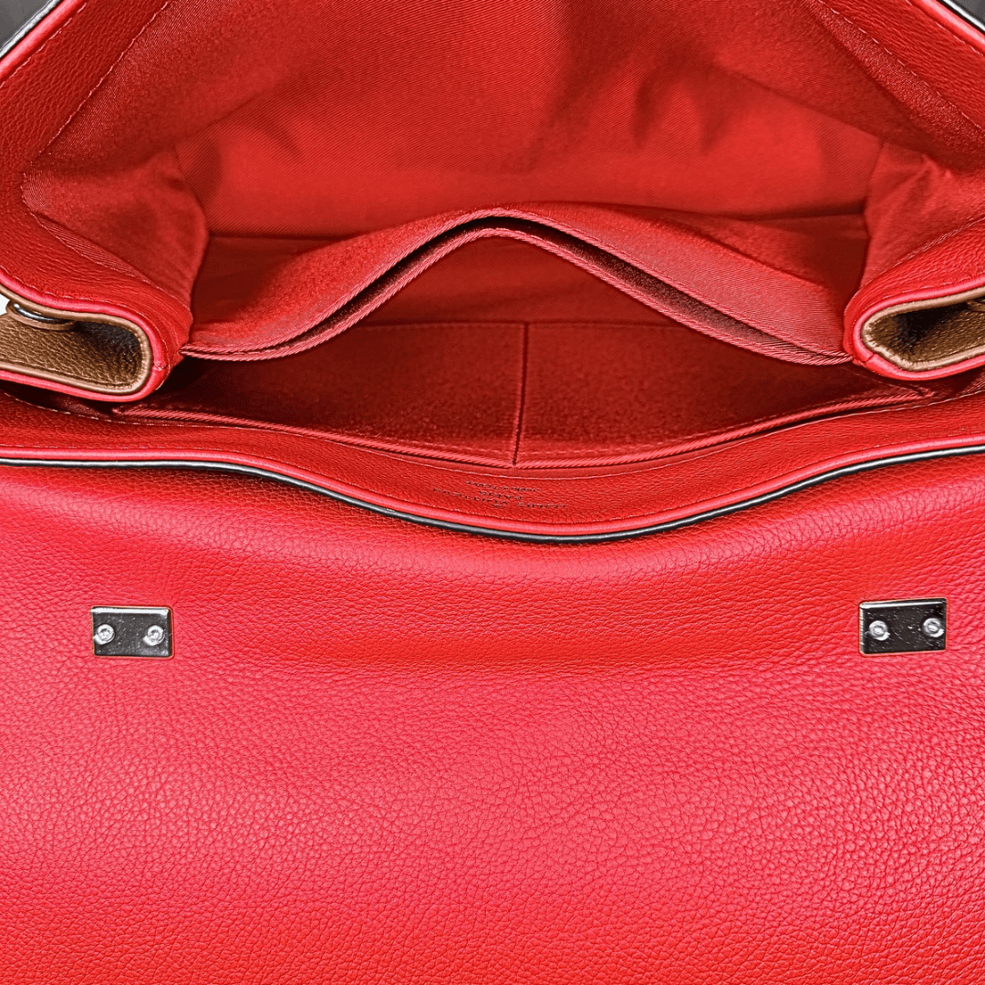 Louis Vuitton Multi Color Leather Lockme ll Crossbody