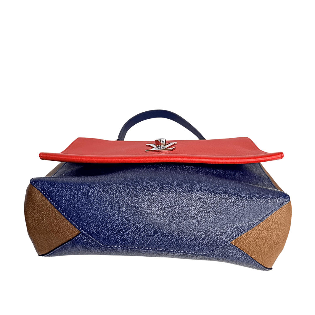 Louis Vuitton Multi Color Leather Lockme ll Crossbody