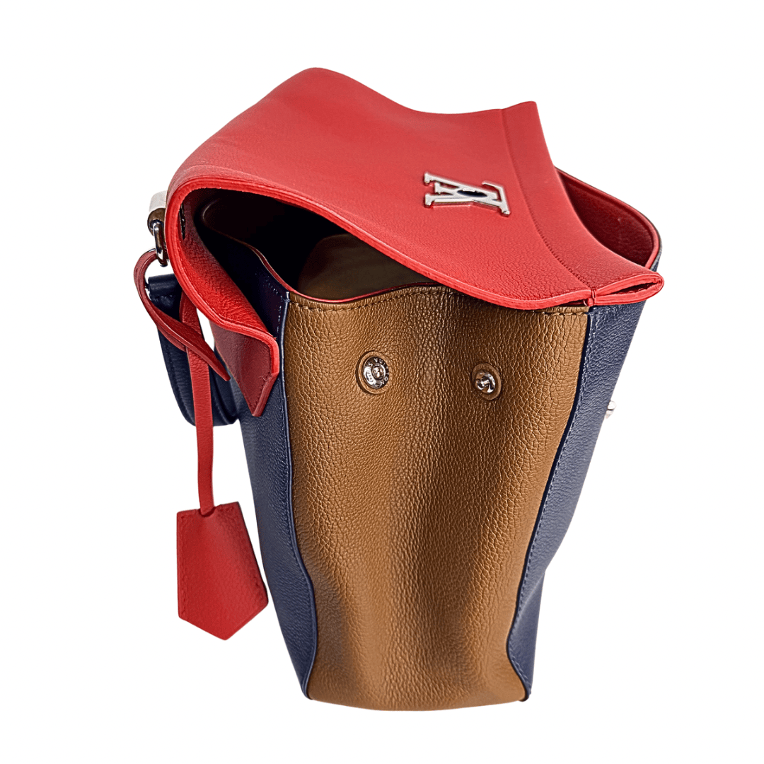 Louis Vuitton Multi Color Leather Lockme ll Crossbody