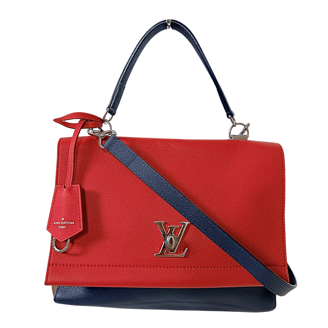 Louis Vuitton Multi Color Leather Lockme ll Crossbody