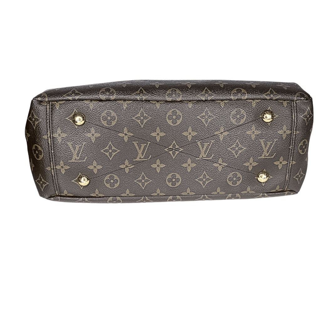 Louis Vuitton Saffron Monogram Canvas Pallas Bag w/ Strap