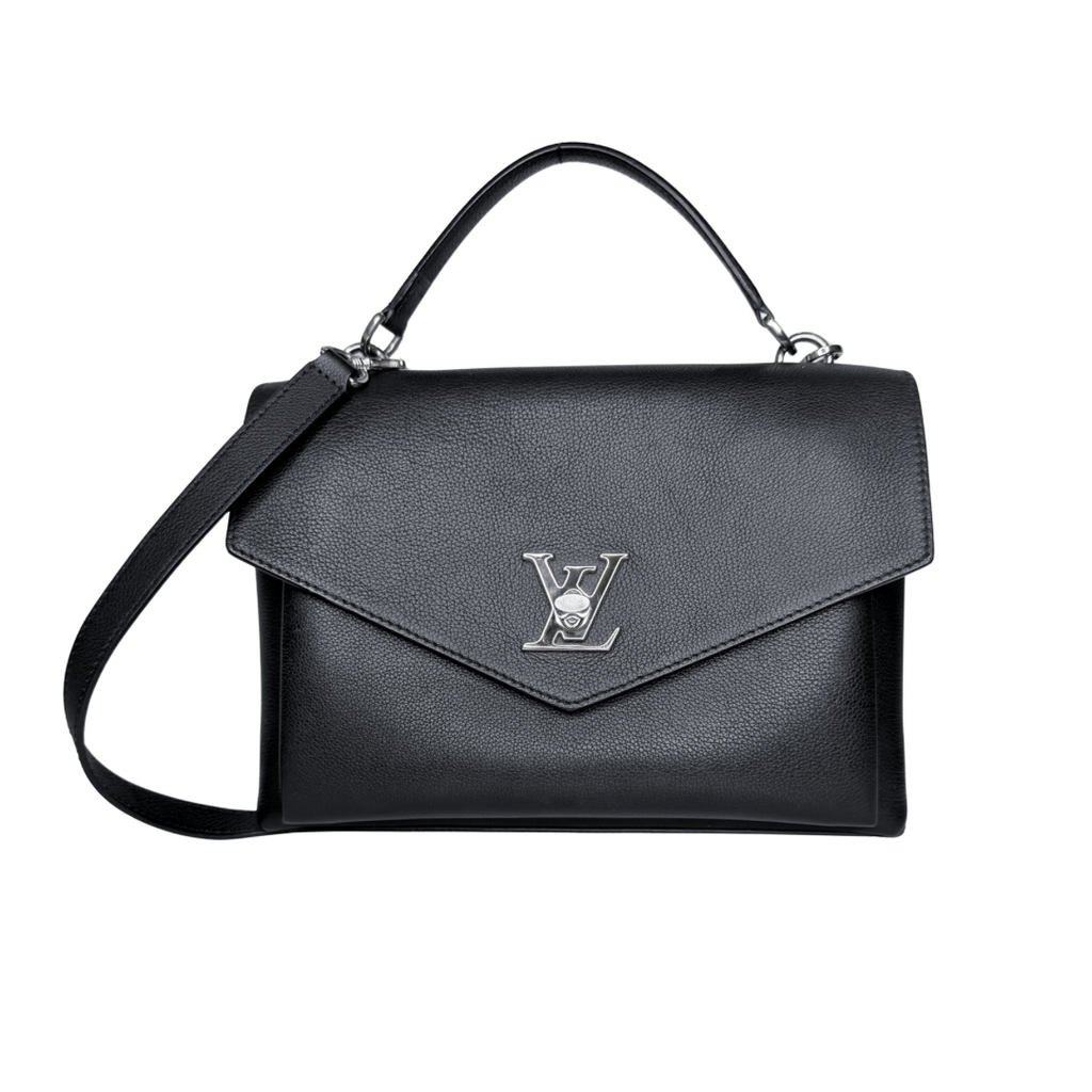 Louis Vuitton Black Leather Mylockme Bag