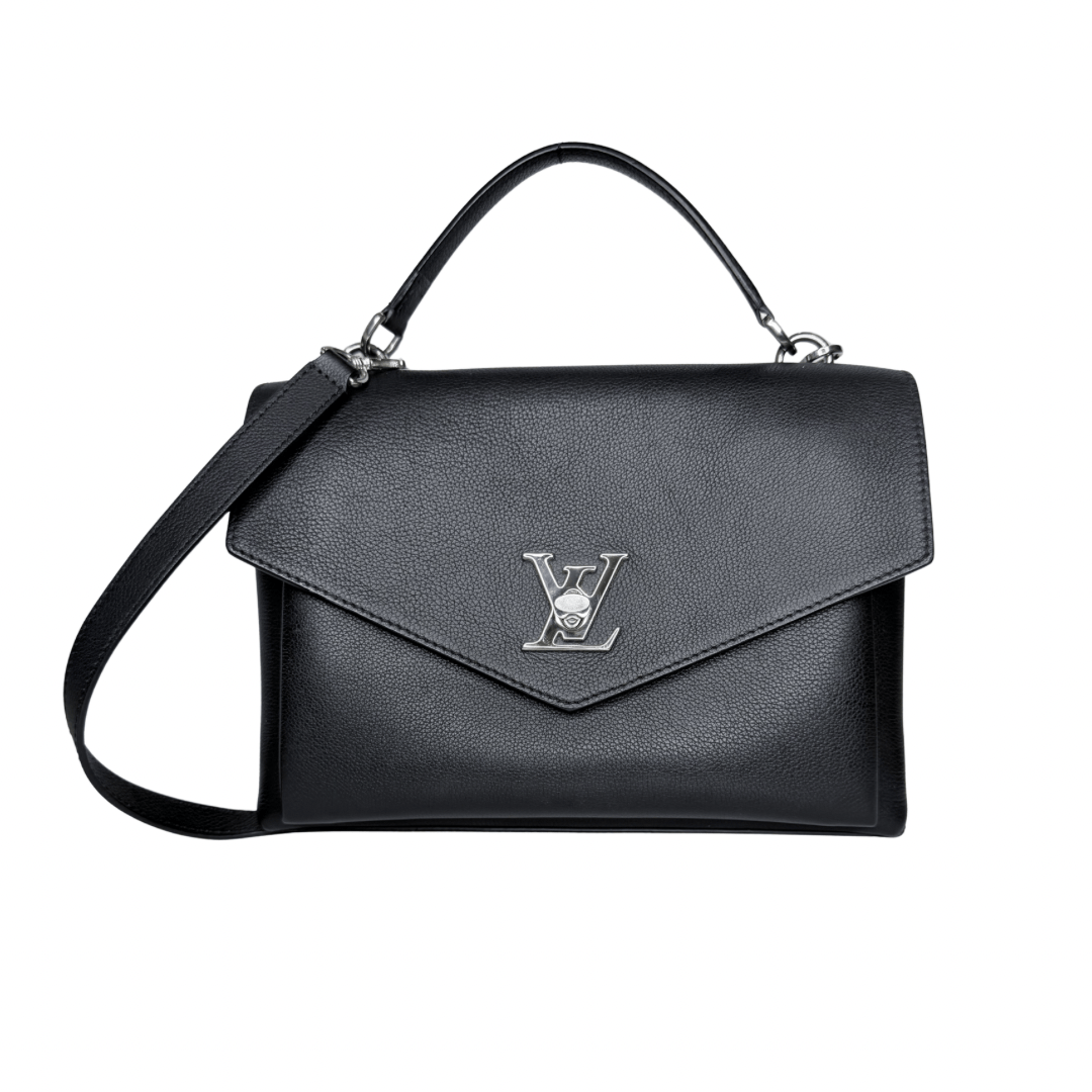 Louis Vuitton Black Leather Mylockme Bag