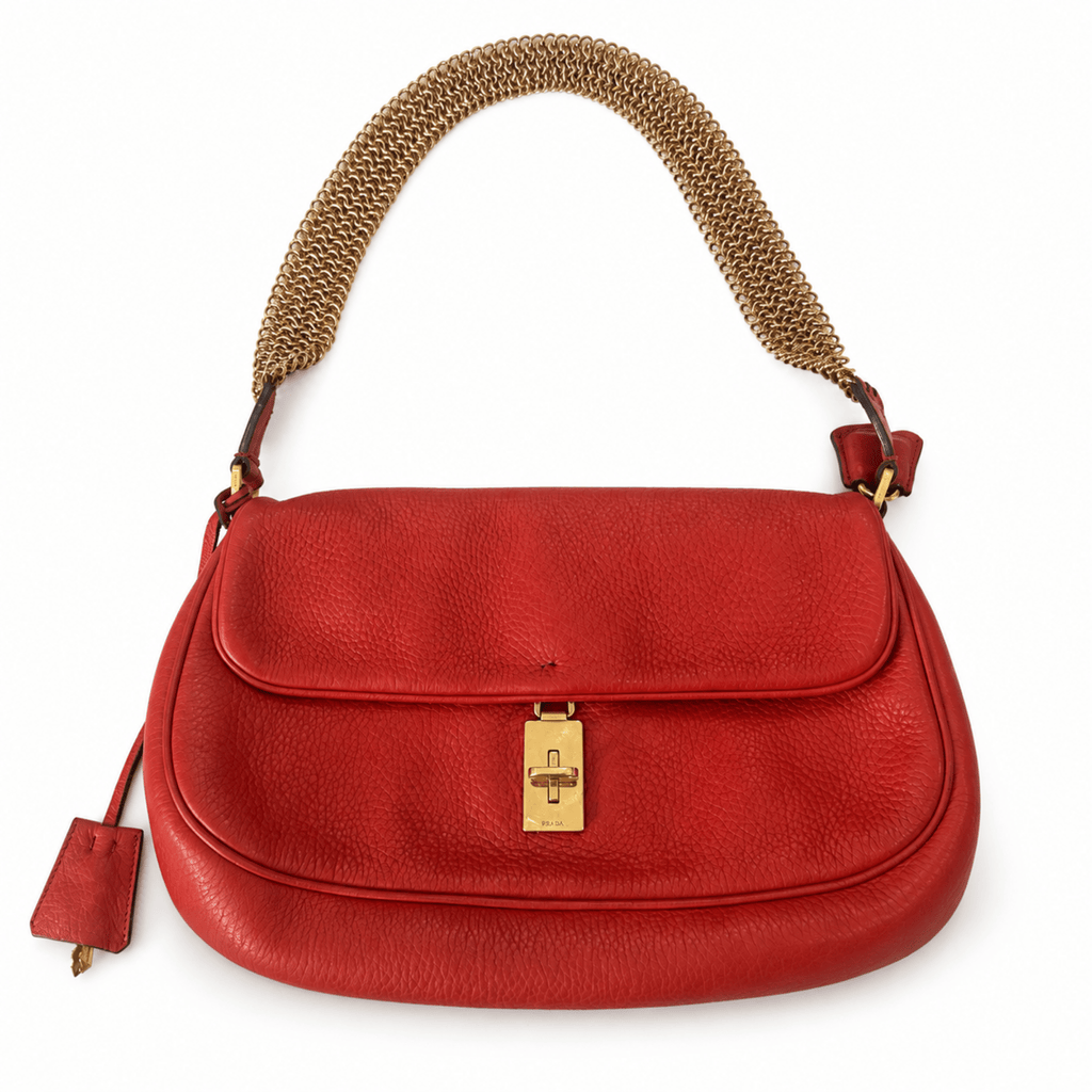 Prada Daino Trend Chain Strap Bag
