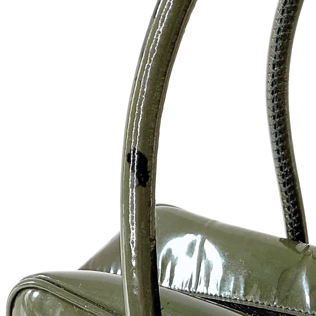 Prada Patent Leather Shoulder Bag