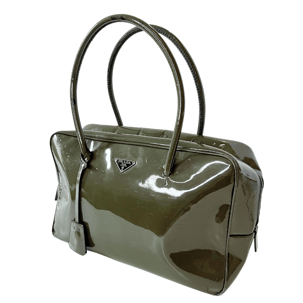 Prada Patent Leather Shoulder Bag