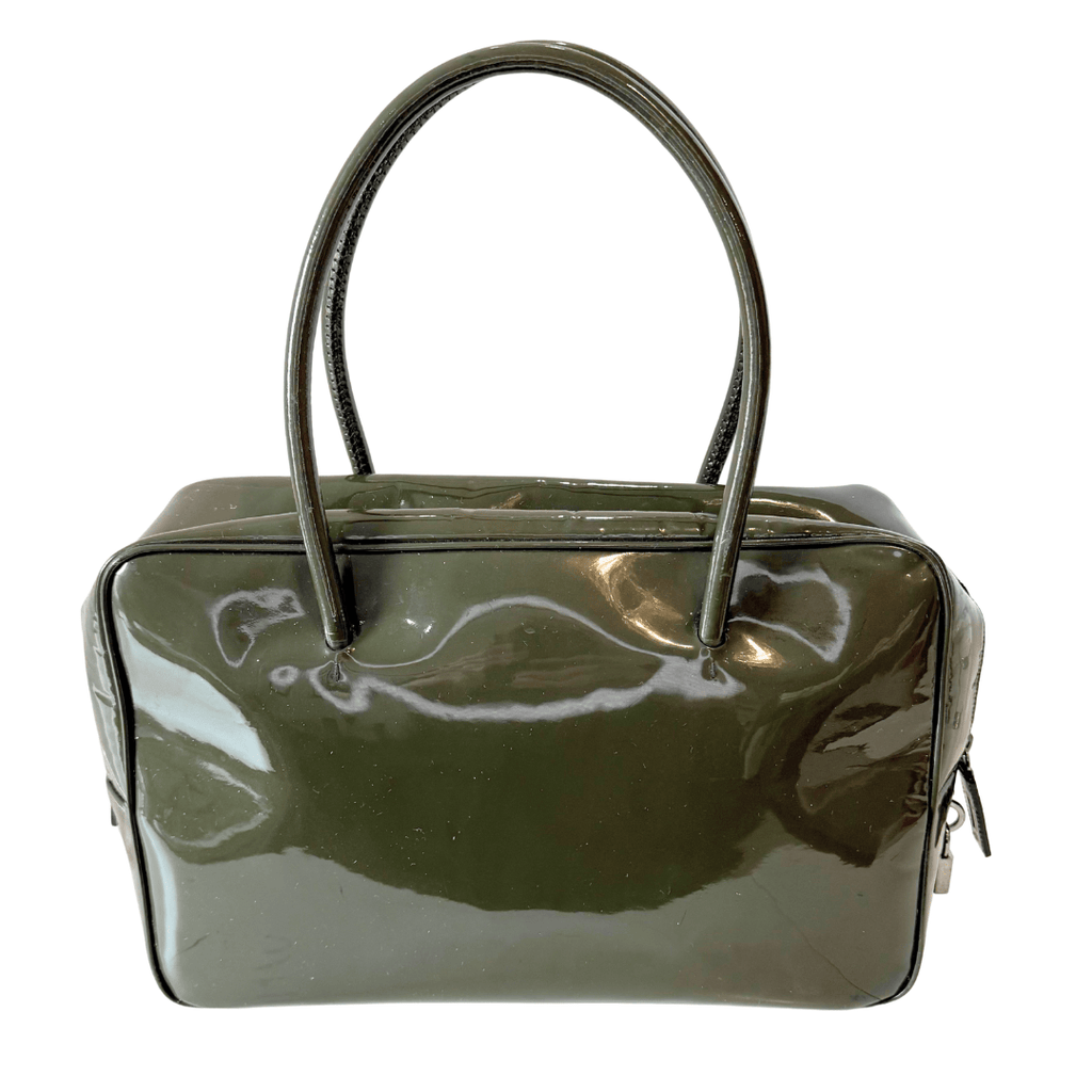 Prada Patent Leather Shoulder Bag