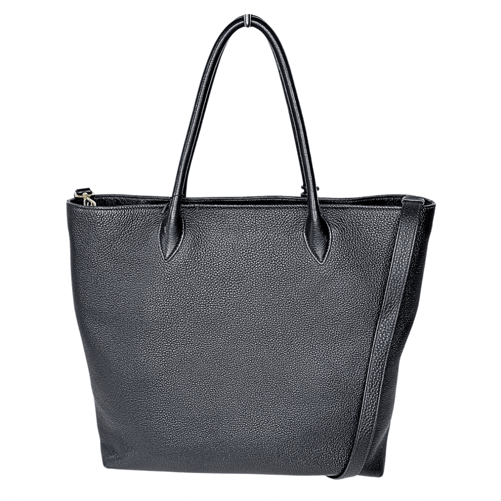 Prada Vitello Daino Large Dual Strap Zip Tote