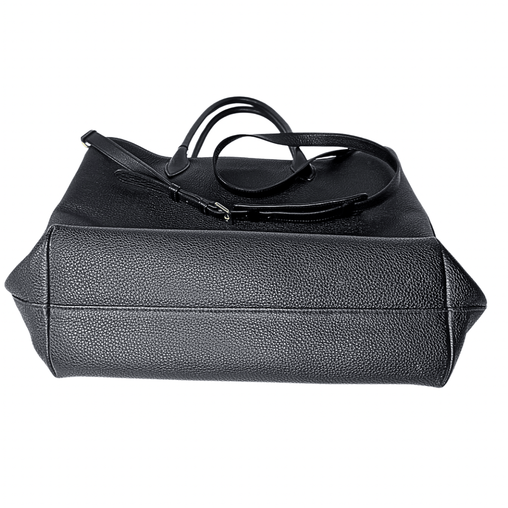Prada Vitello Daino Large Dual Strap Zip Tote