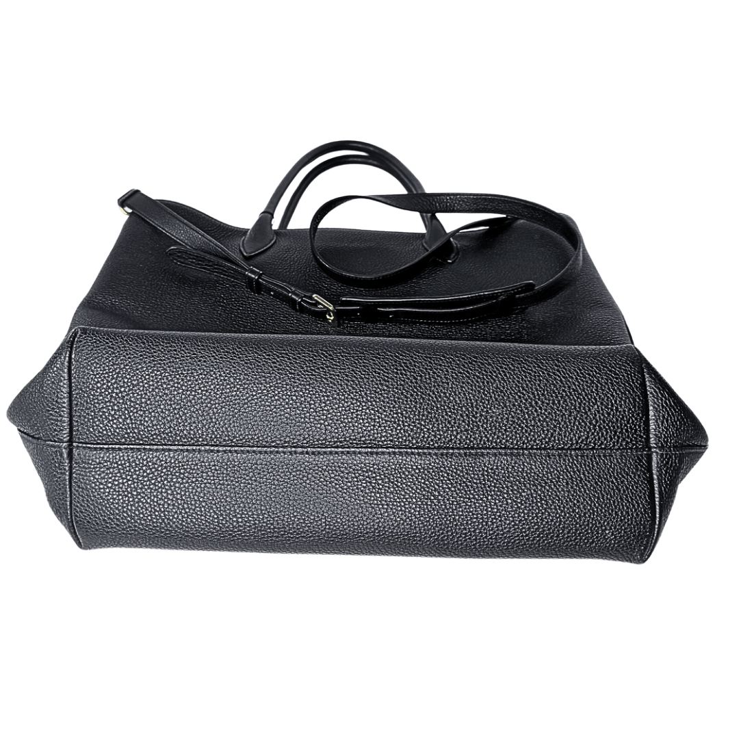 Prada Vitello Daino Large Dual Strap Zip Tote