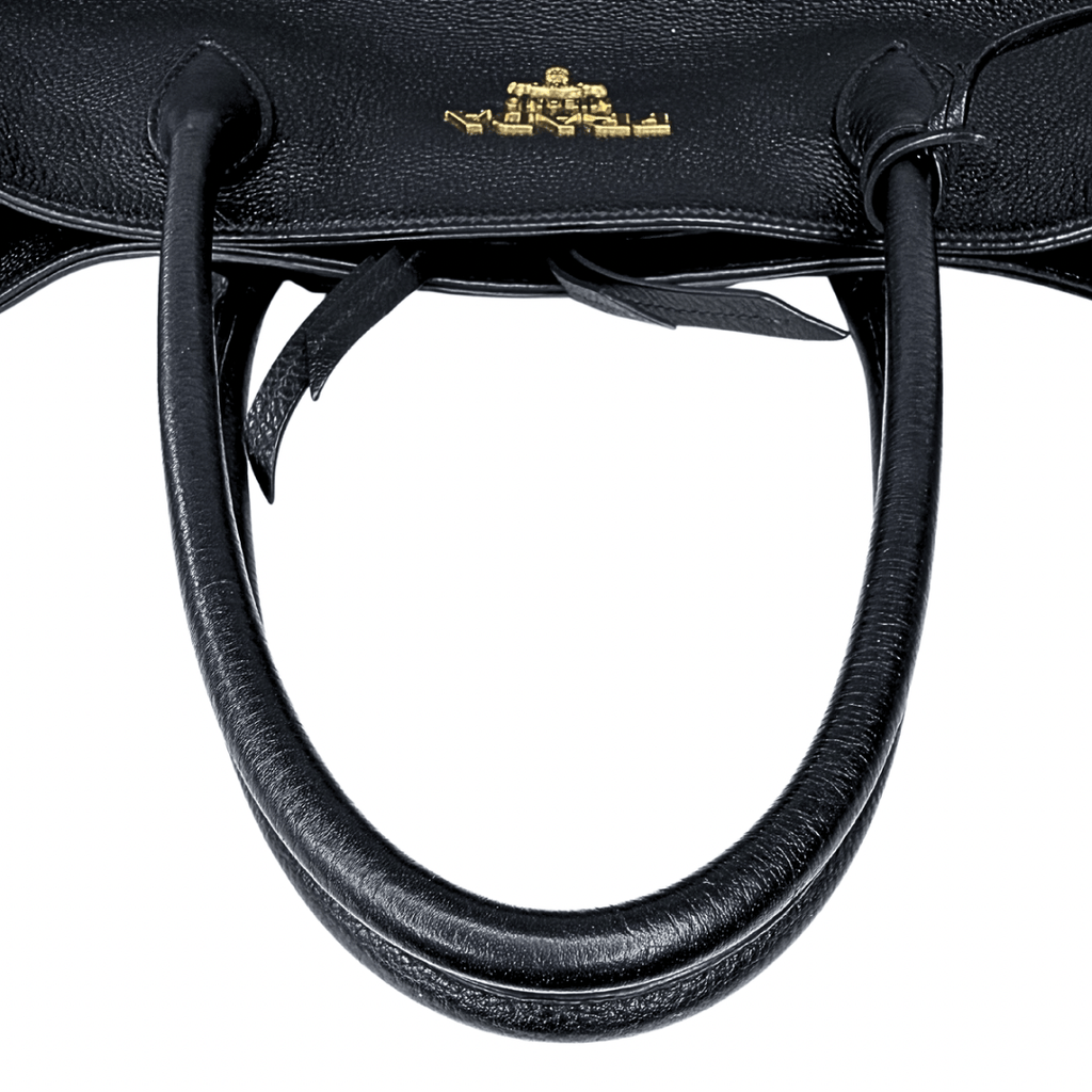 Prada Vitello Daino Large Dual Strap Zip Tote