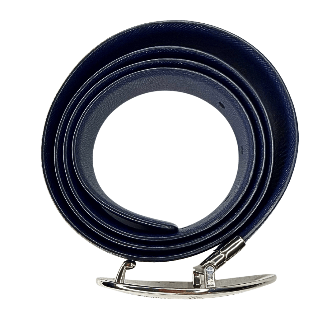 Prada Reversible Buckle Logo Belt 90/36