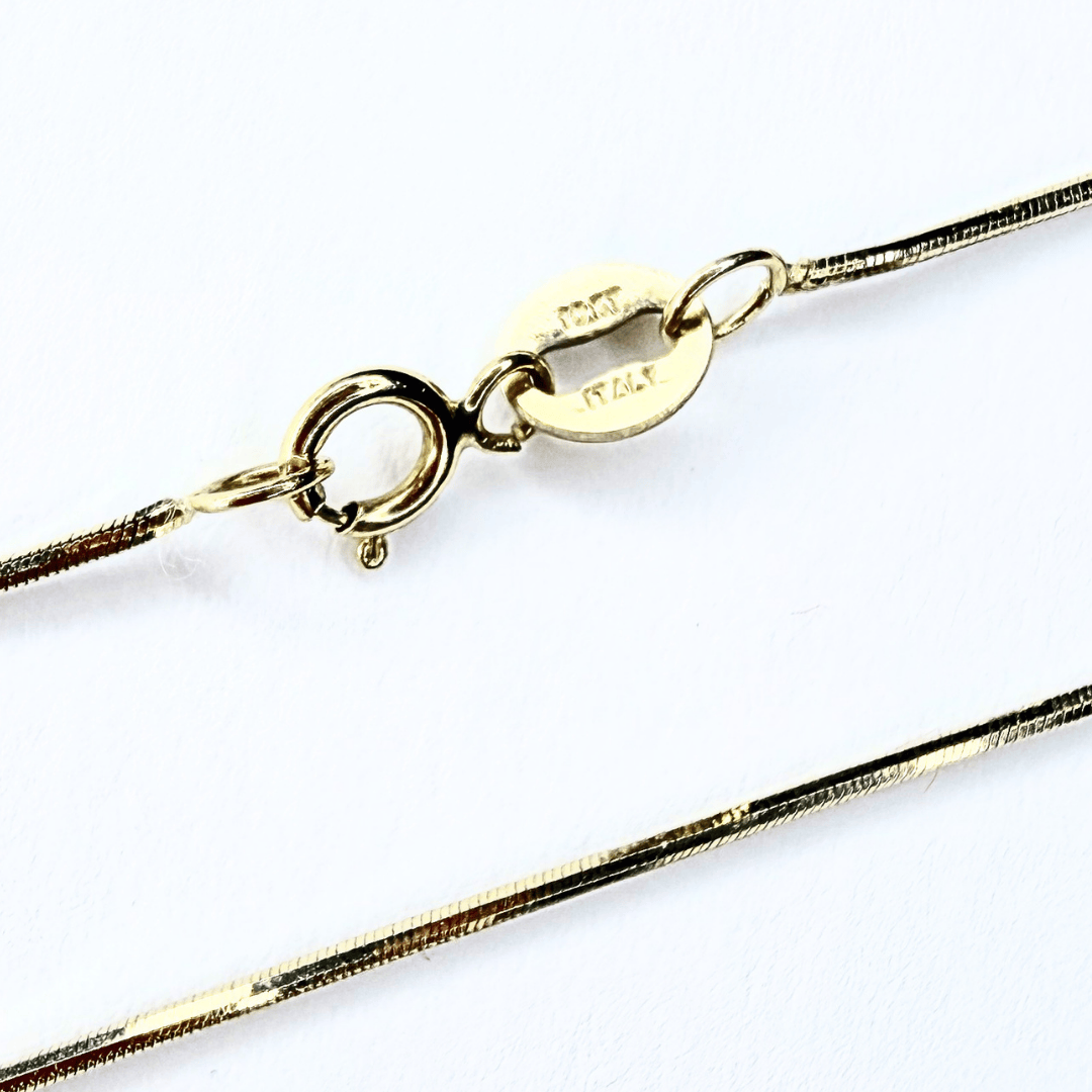 Tiffany & Co. 18K Yellow Gold Key Pendant