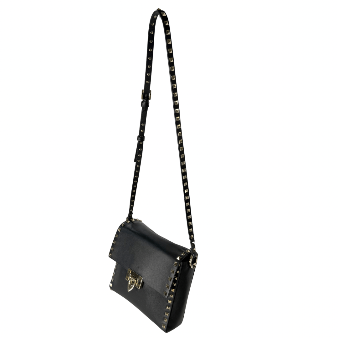Valentino Square Rockstud Crossbody Bag